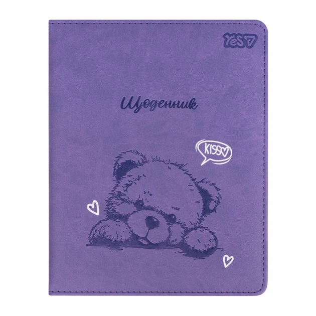 Щоденник Yes Teddy Kiss А5 тверда обкладинка (911688) - Фото 1 Щоденник Yes Teddy Kiss А5 тверда обкладинка (911688) - изображение 1