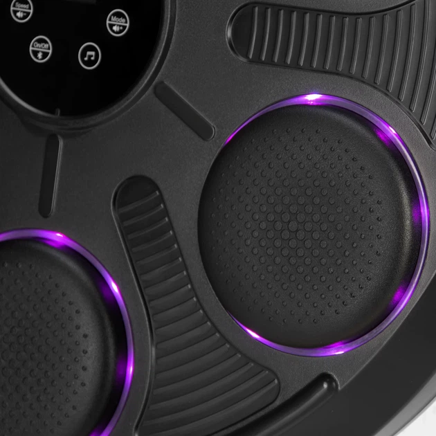 Tarcza bokserska muzyczna Gymtek Smart Boxer BX300 Bluetooth G-05336 Czarna (5905399053369) - obraz 8