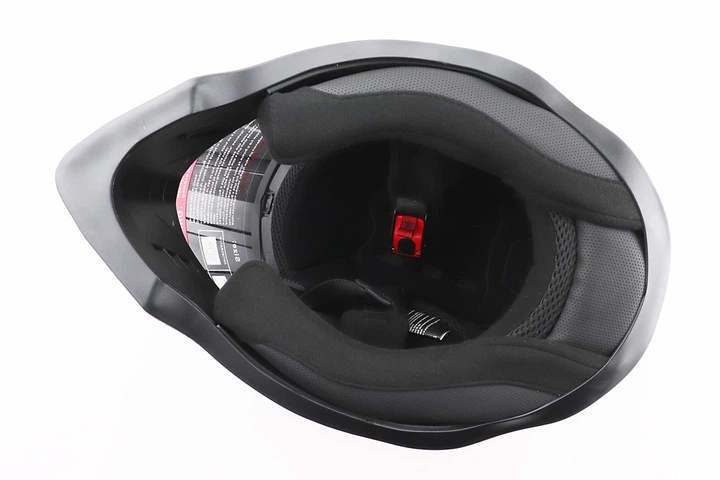 Кроссовый шлем для мото/эндуро/ATV BLD-819-7 S (55-56 см), чёрный/жёлто-оранжевый - изображение 6