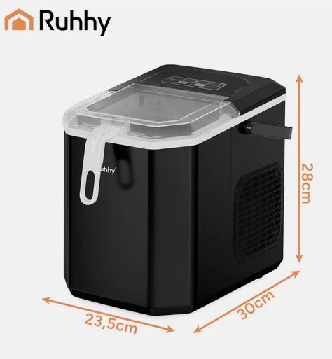 Генератор льда портативный Ruhhy Ice Maker 1.2L Black - изображение 2