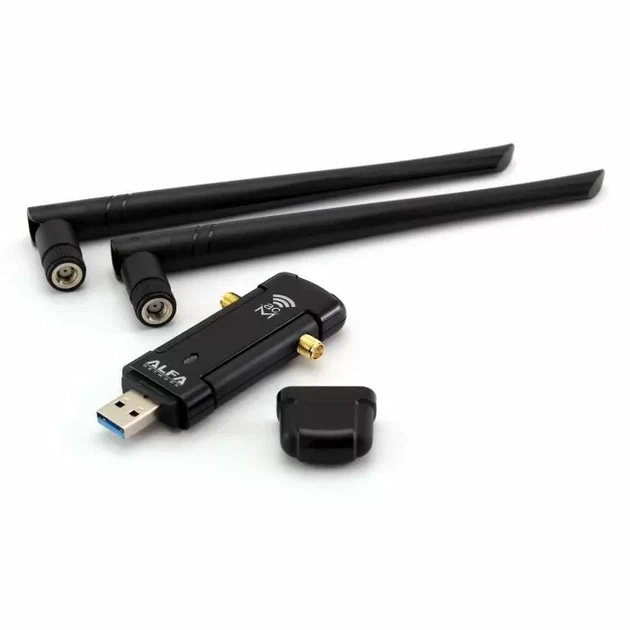 Wi-Fi USB адаптер ALFA Network AWUS036ACM - Фото 3 Wi-Fi USB адаптер ALFA Network AWUS036ACM - зображення 3