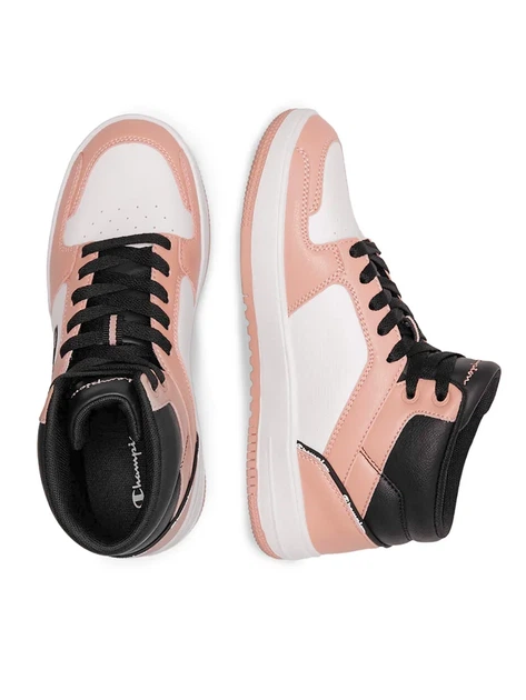 Жіночі кросівки Champion Rebound 2.0 Mid Cut S S11471-PS013 рожеві на кожен день Розмір 36.5 - Фото 6 Жіночі кросівки Champion Rebound 2.0 Mid Cut S S11471-PS013 рожеві на кожен день Розмір 36.5 - изображение 6