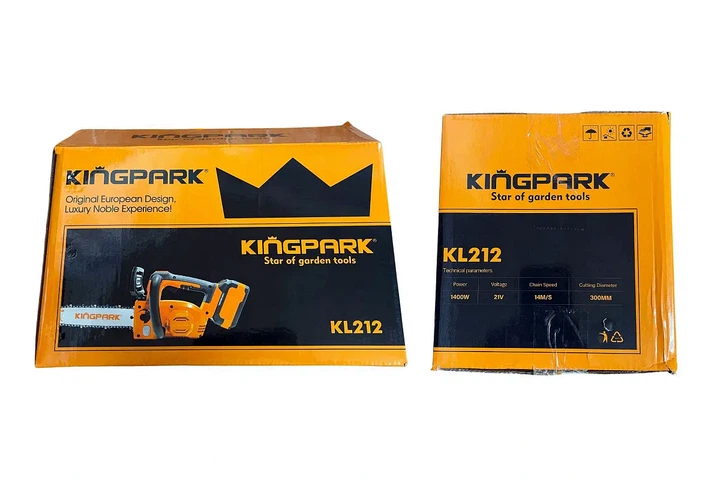 Аккумуляторная цепная пила KingPark KL-212 (Бесщеточная, шина 12"/30 см, Тушка, без АКБ и ЗУ) - изображение 6