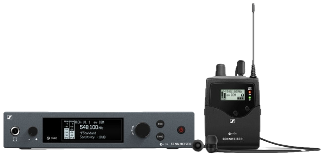 Радіосистема голосового зворотного зв'язку Sennheiser EW IEM G4-A бездротова (615104311541) - Фото 1 Радіосистема голосового зворотного зв'язку Sennheiser EW IEM G4-A бездротова (615104311541) - зображення 1
