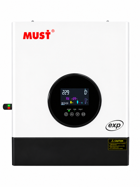 Автономный Инвертор 12 кВт Must PV19-12048 EXP 2 MPPT - Фото 3 Автономный Инвертор 12 кВт Must PV19-12048 EXP 2 MPPT - изображение 3