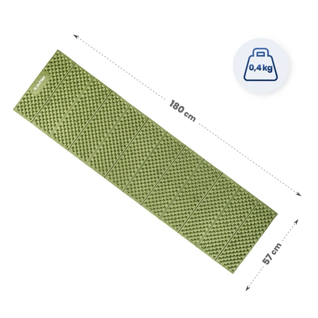 Складаний килимок Outtec EVA 180 x 57 x 1 см Зелений (5907766662563) - зображення 5