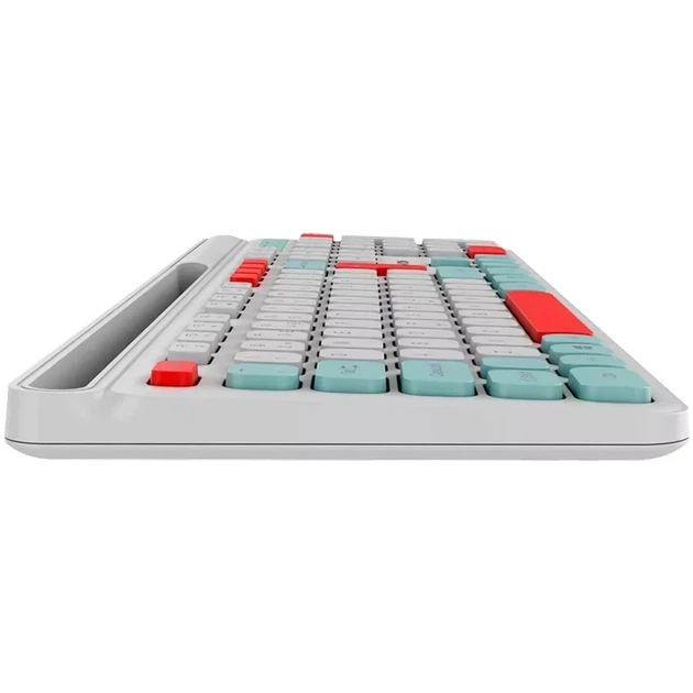 Bluetooth Клавіатура Canyon HSET-W5 White (CNS-HSETW5WT)+ миша UA - зображення 5