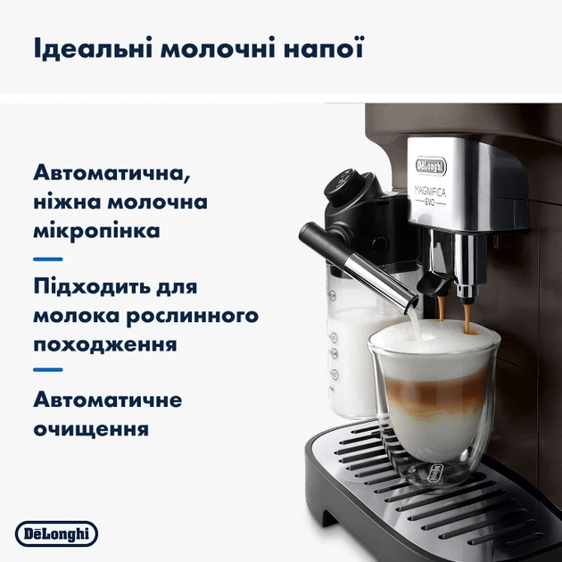 Кофемашина Delonghi Magnifica Evo ECAM293.61.BW - изображение 6