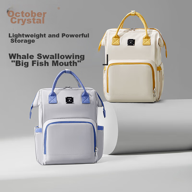 Сумка Shiyuejiejing Mommy Bag рюкзак для работы/путешествий, для беременных, вместительная - изображение 6