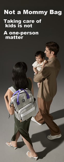 Сумка Babycare Mommy Bag для мамы легкая многофункциональная, вместительная, розовая, большая - Фото 4 Сумка Babycare Mommy Bag для мамы легкая многофункциональная, вместительная, розовая, большая - изображение 4