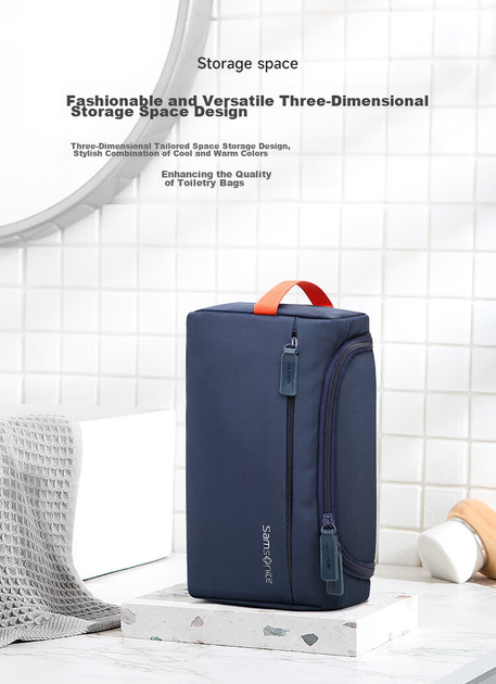 Косметичка Samsonite дорожня набір із 3 предметів для ділових поїздок - Фото 4 Косметичка Samsonite дорожня набір із 3 предметів для ділових поїздок - зображення 4