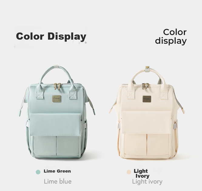 Рюкзак Taoqibaby Mommy Bag для мами, для годування та прогулянок, брудостійкий, місткий - зображення 7