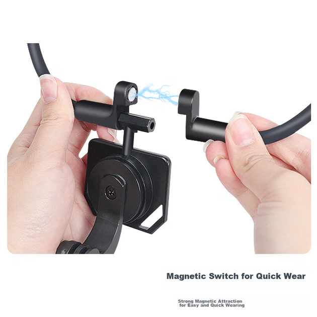Крепление на шею Qiye Neck Mount 360° для экшн-камер Insta360 X3/X4/X5/X2 - Фото 8 Крепление на шею Qiye Neck Mount 360° для экшн-камер Insta360 X3/X4/X5/X2 - изображение 8