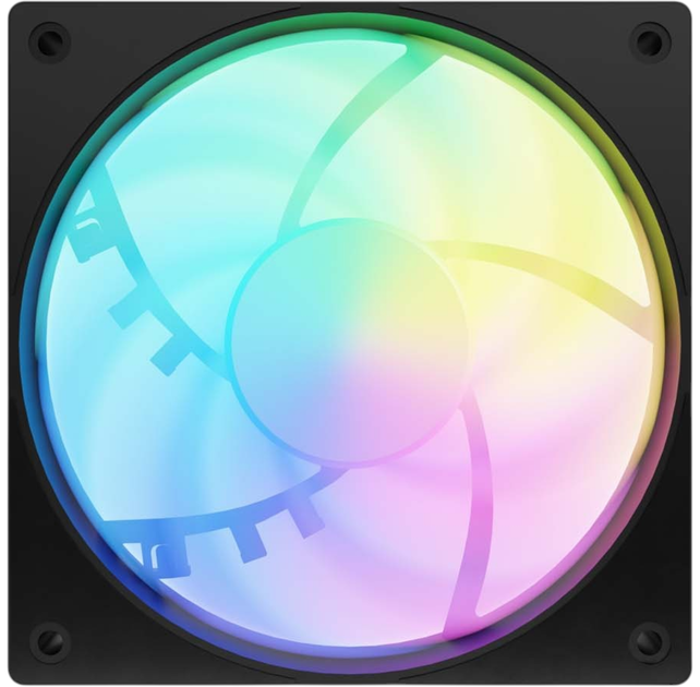 Wentylator do obudowy Fury SAI S12 ARGB PWM 120 mm Black (NGF-2410) - obraz 3