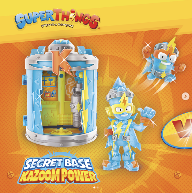 Таємна база SuperThings Secret Base Kazoom Power Ігрова фігурка MagicBox - зображення 14