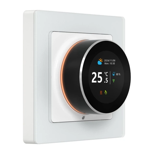 Термостат розумний AVATTO WT20R-BH-3A-W Wi-Fi White (WT20R-BH-3A-W-WiFi) - Фото 2 Термостат розумний AVATTO WT20R-BH-3A-W Wi-Fi White (WT20R-BH-3A-W-WiFi) - зображення 2