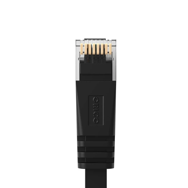Кабель Ethernet Orico PUG-C6B CAT6 1000Mbps RJ45 плоский 5 м (6942227180889) - изображение 4