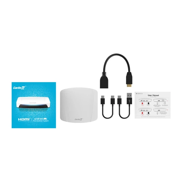 Беспроводной адаптер Carlinkit CPC200-Tbox UHD CarPlay/Android White (6972185560539) - изображение 9