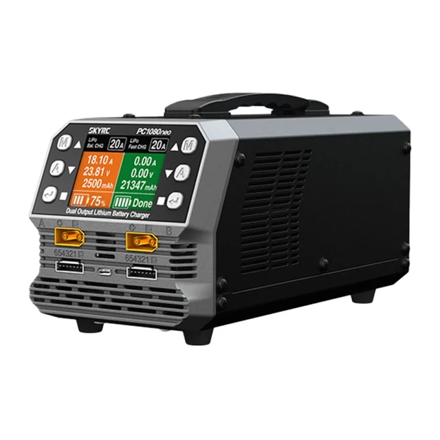 Зарядное устройство SkyRC PC1080neo для литиевых аккумуляторов (SK-100220-02) - изображение 2