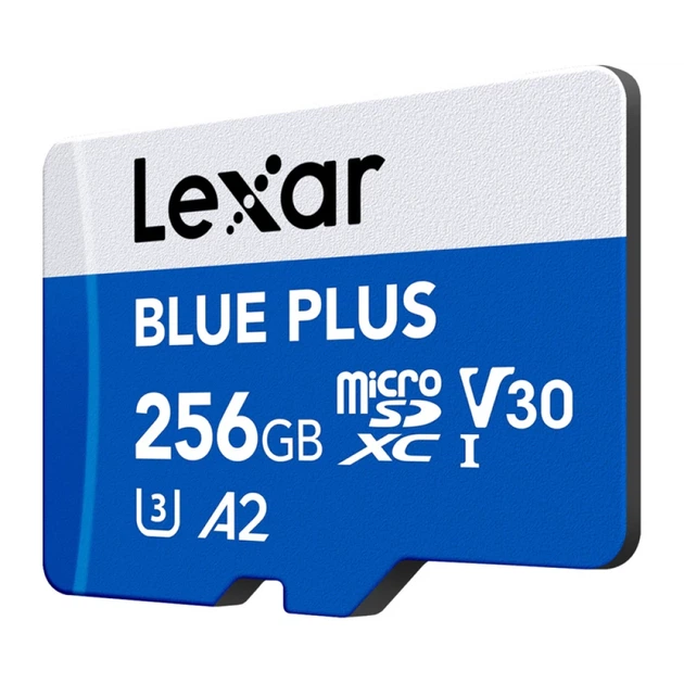 Карта пам'яті Lexar microSDXC 256GB SD3.0 (LMSBLPL256G-BNANG) - Фото 2 Карта пам'яті Lexar microSDXC 256GB SD3.0 (LMSBLPL256G-BNANG) - зображення 2