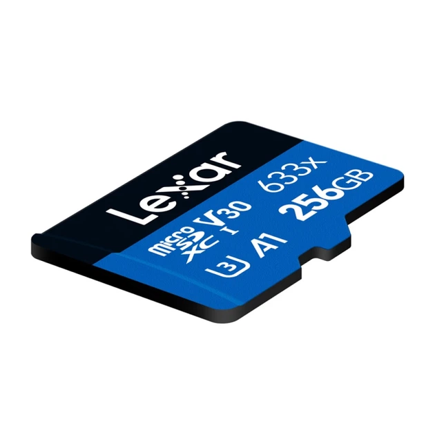 Карта пам'яті Lexar High-Performance 633x microSDXC 256GB з адаптером SD (LSDMI256BB633A) - зображення 4
