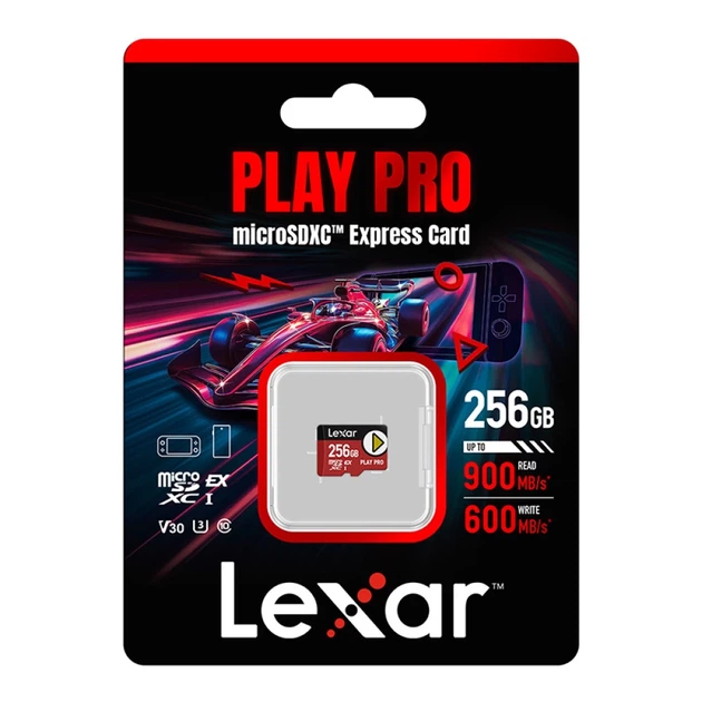 Карта памяти Lexar PLAY Pro microSD Express 7.1 256GB (LMSXPS0256G-BNNNG) - Фото 5 Карта памяти Lexar PLAY Pro microSD Express 7.1 256GB (LMSXPS0256G-BNNNG) - изображение 5