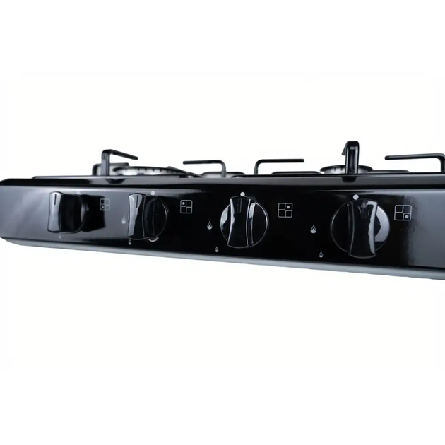 Настольная газовая плита Ventolux HGT 640 ES BK, 500 мм, черная(TO-00-00008566-TO) - изображение 5