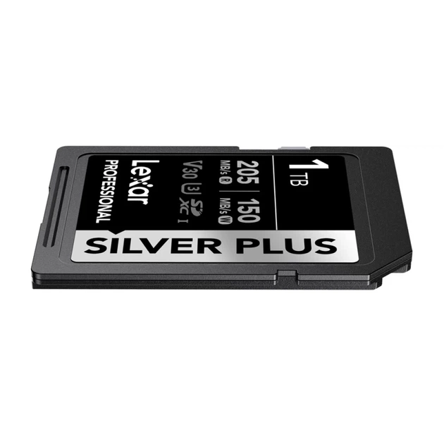 Карта памяти Lexar Professional Silver Plus SDXC 1TB (LSDSIPL001T-BNNNG) - Фото 4 Карта памяти Lexar Professional Silver Plus SDXC 1TB (LSDSIPL001T-BNNNG) - изображение 4