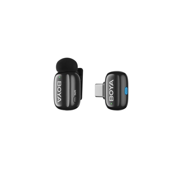 Микрофоны BOYA Mini 2-02 беспроводные 2.4GHz USB-C (6977490711898) - Фото 8 Микрофоны BOYA Mini 2-02 беспроводные 2.4GHz USB-C (6977490711898) - изображение 8