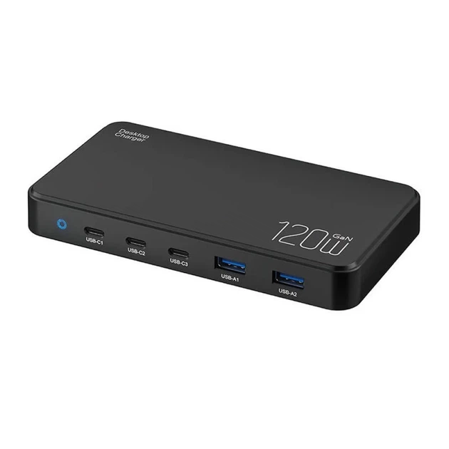 Зарядное устройство BlitzWolf BW-i100 120W 5в1 - Фото 2 Зарядное устройство BlitzWolf BW-i100 120W 5в1 - изображение 2
