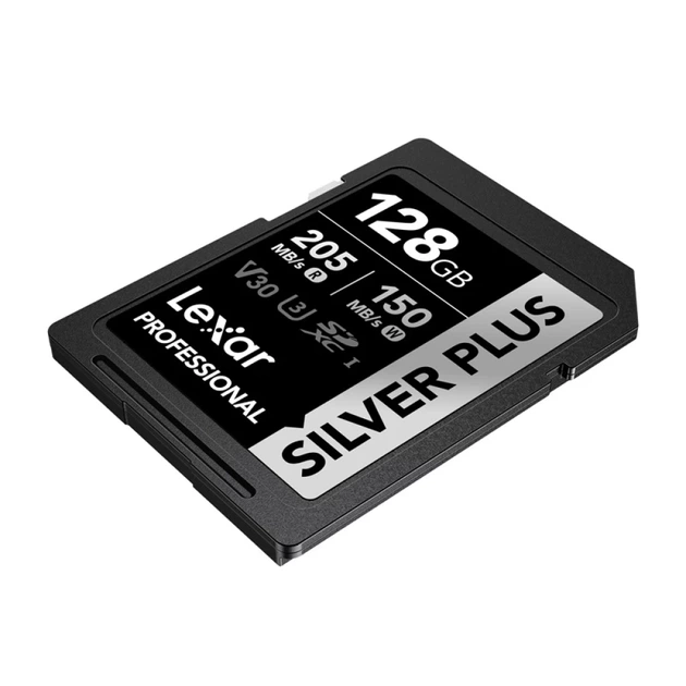 Карта памяти Lexar Professional Silver Plus SDXC 128GB (LSDSIPL128G-BNNNG) - изображение 5