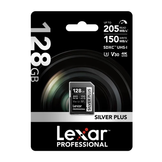 Карта памяти Lexar Professional Silver Plus SDXC 128GB (LSDSIPL128G-BNNNG) - изображение 6