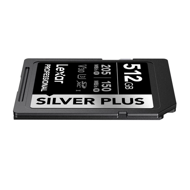 Карта памяти Lexar Professional Silver Plus SDXC 512GB (LSDSIPL512G-BNNNG) - изображение 4