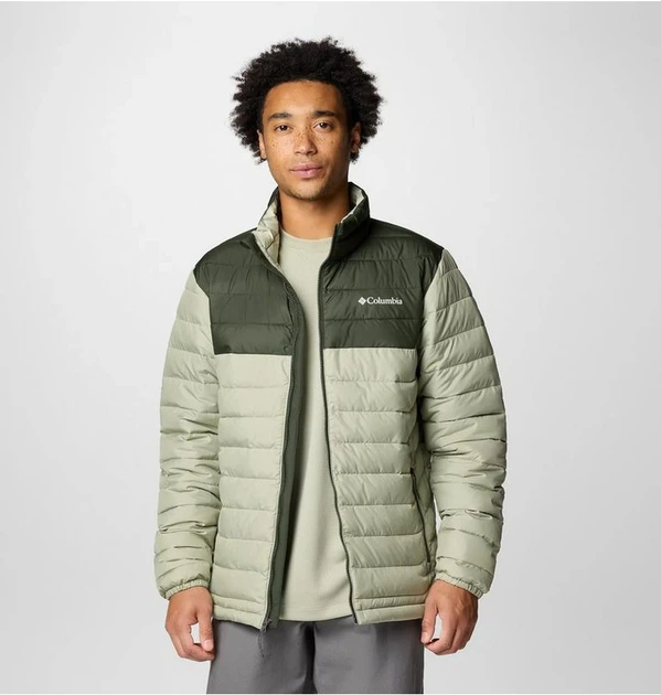 Куртка чоловіча зимова Columbia Powder Lite Ii Olive 2086964-348 розмір L - зображення 3