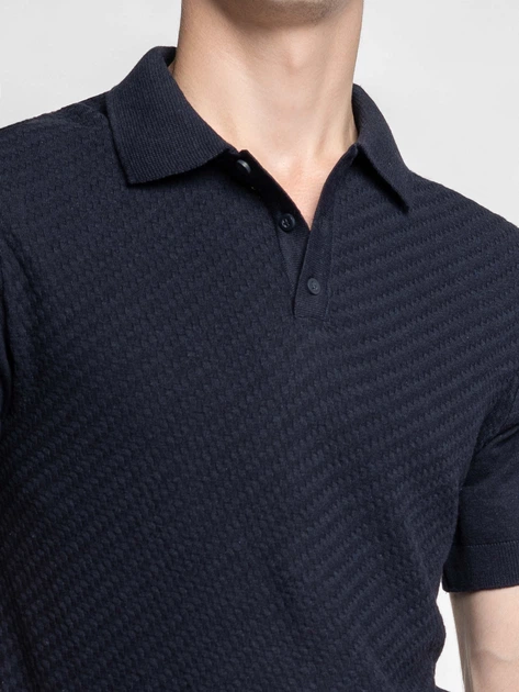 Поло чоловіче Arber Polo knit MSS NAVT-123 XXL зріст 5 темно-синій (M09.03.09.622) - Фото 6 Поло чоловіче Arber Polo knit MSS NAVT-123 XXL зріст 5 темно-синій (M09.03.09.622) - изображение 6