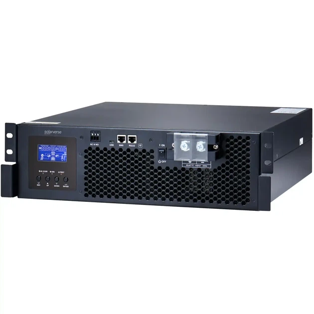 Автономний інвертор Solarverse Ampere Rack 5kW 48V 1 MPPT 220V Однофазний (SV5048UPSR) - Фото 1 Автономний інвертор Solarverse Ampere Rack 5kW 48V 1 MPPT 220V Однофазний (SV5048UPSR) - зображення 1