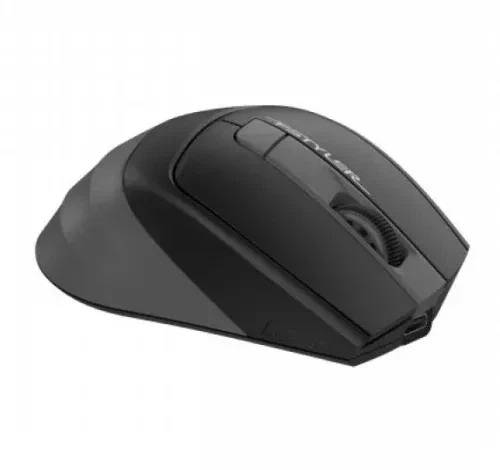 Компьютерная мышь A4tech оптическая 2.4 GHz 1000-3200 dpi 7 кнопок аккумулятор USB Black/Grey (FG35C - изображение 5