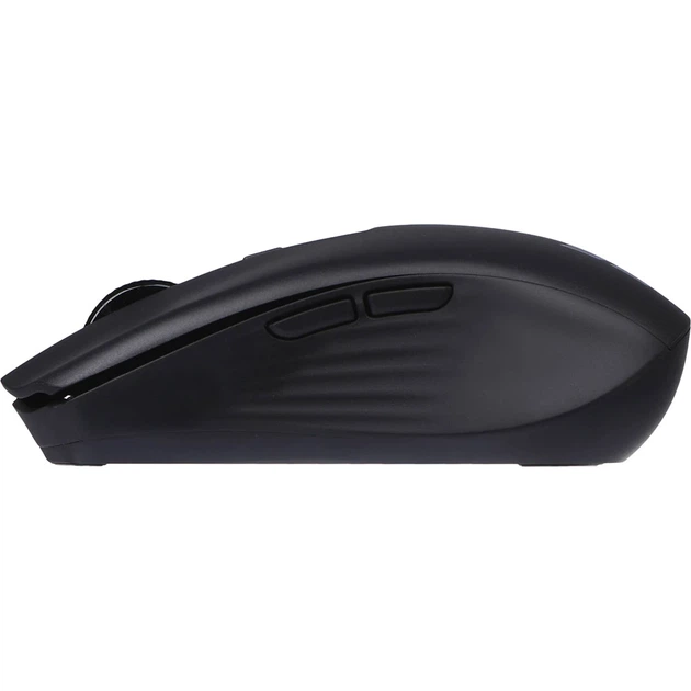 Компьютерная мышь 2E MF270 Silent оптическая 2.4 ГГц USB 800/1200/1600 dpi 6 кнопок встроенный аккумулятор 500 мАч Черная (2E-MF270WBK) - изображение 3
