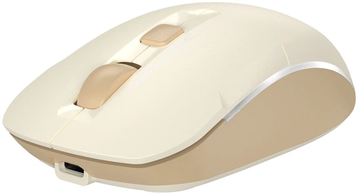 Компьютерная мышь A4tech Bluetooth/Wireless 2.4 ГГц Cafe Latte (4711421999236) - изображение 3