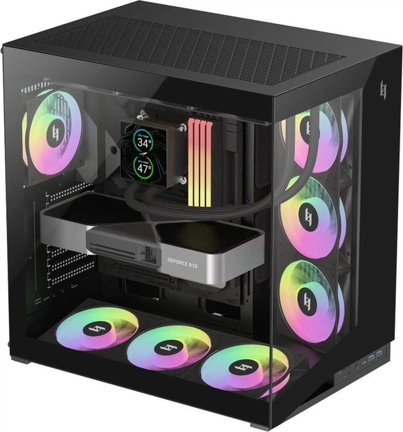 Корпус GAMEMAX NEX C56 BK - Фото 5 Корпус GAMEMAX NEX C56 BK - изображение 5