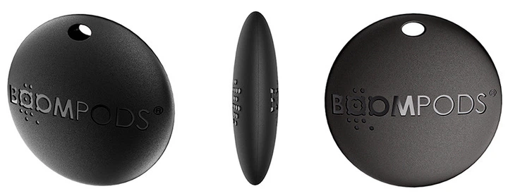 GPS Bluetooth трекер Boompods BoomTag: поиск вещей через Apple Find My, эко-пластик, громкий сигнал - изображение 4