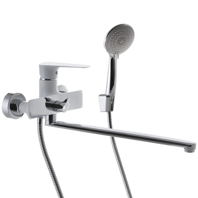 Змішувач для ванни MIXXUS PREMIUM EVA 006 EURO WHITE (Колір білий) (MI5813) - Фото 1 Змішувач для ванни MIXXUS PREMIUM EVA 006 EURO WHITE (Колір білий) (MI5813) - изображение 1
