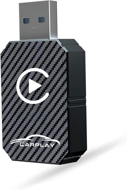 Беспроводной адаптер Apple CarPlay 2025 Mini USB-C/USB-A, Bluetooth, Plug&Play, для автомобилей с проводным CarPlay - изображение 2