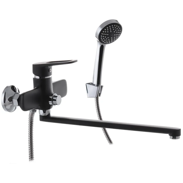 Змішувач для ванни MIXXUS NEVADA 006 EURO BLACK (Колір чорний) (MI5917) - Фото 1 Змішувач для ванни MIXXUS NEVADA 006 EURO BLACK (Колір чорний) (MI5917) - изображение 1