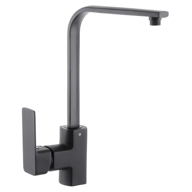 Змішувач для кухні HAIBA KUBUS 017 BLACK (Колір чорний) (HB3933) - Фото 1 Змішувач для кухні HAIBA KUBUS 017 BLACK (Колір чорний) (HB3933) - изображение 1