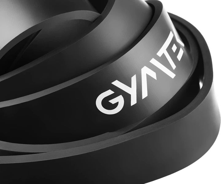 Гума для фізичних вправ Gymtek Power Band GK-016 17-39 кг Чорна (5907766660057) - зображення 3
