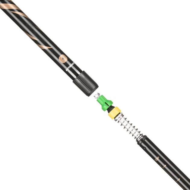 Палиці для скандинавської ходьби Outtec Alu 3 Sections Регульовані (5907766665236) - зображення 3