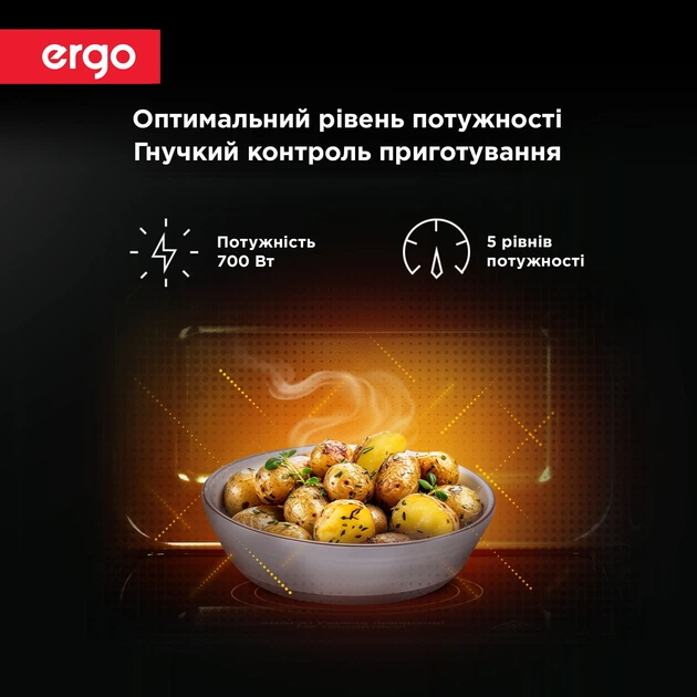 Микроволновая печь без поворотного стола ERGO (EM-2036) - изображение 4