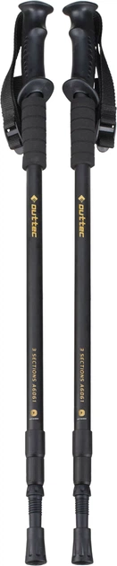 Палиці для скандинавської ходьби Outtec Alu 3 Sections Регульовані (5907766666004) - зображення 2