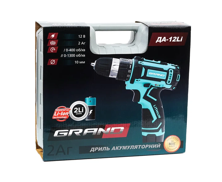 Шуруповерт акумуляторный GRAND ДА-12 Li - изображение 5